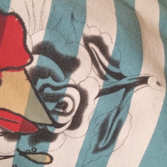 Christian Audigier/Ed Hardy Graphic T Wolf Ladies Hearts M - Picture 10 of 17